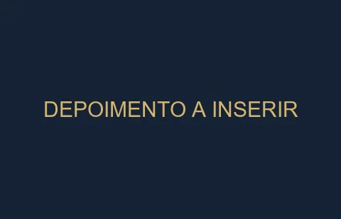 Depoimento real a inserir