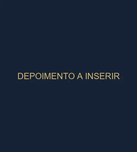 Depoimento real a inserir