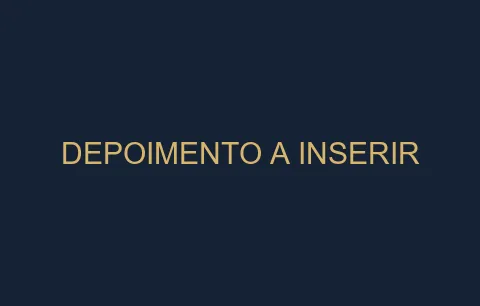 Depoimento real a inserir