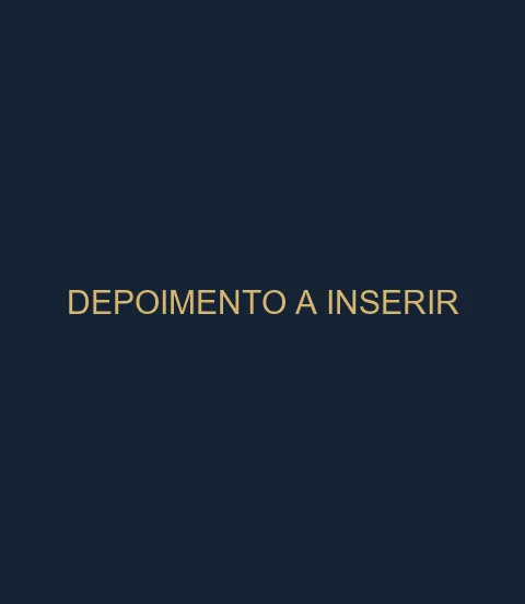 Depoimento real a inserir