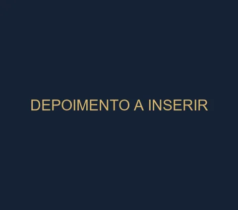 Depoimento real a inserir