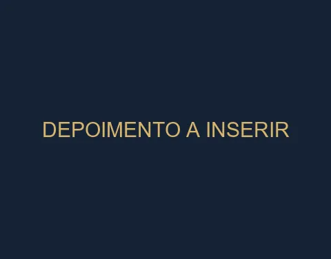 Depoimento real a inserir