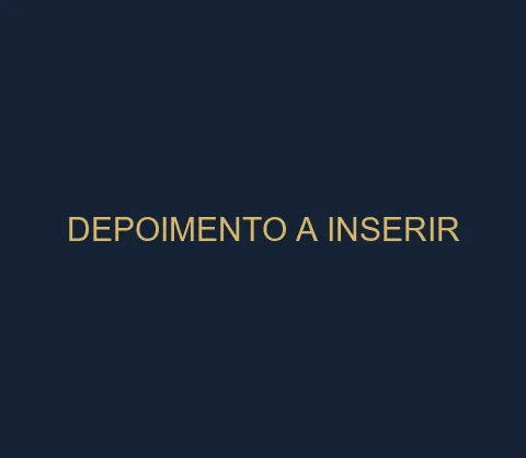Depoimento real a inserir