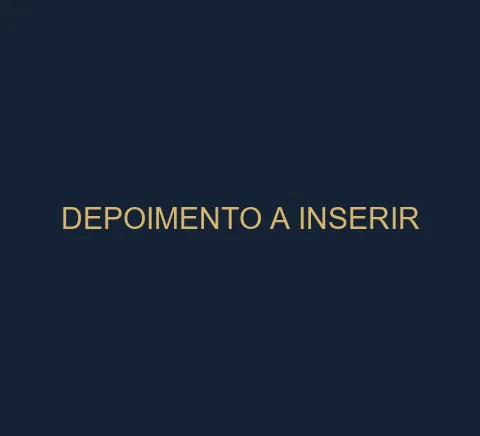 Depoimento real a inserir