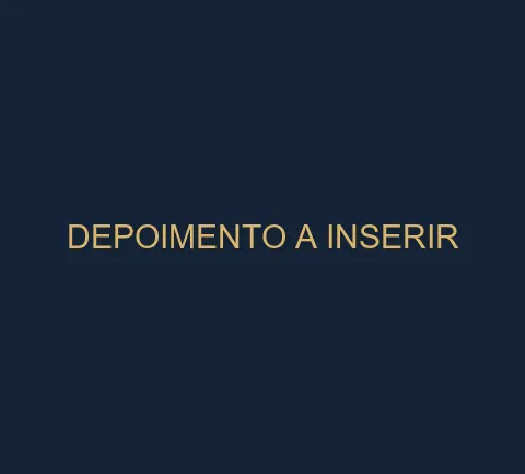 Depoimento real a inserir