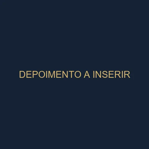 Depoimento real a inserir
