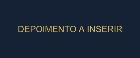 Depoimento real a inserir